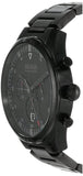 Hugo Boss Pioneer Black Dial Black Steel Strap Watch for Men - 1513714