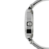 Guess Muse Quartz White Dial Silver Steel Strap Watch For Women - W1008l1