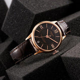 Tissot Chemin Des Tourelles Powermatic 80 Lady Brown Dial Brown Leather Strap Watch For Women - T099.207.36.448.00