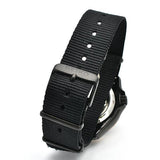 Seiko 5 Sports Automatic Blue Dial Black NATO Strap Watch for Men - SBSA098