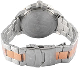 Maserati Ingegno Chronograph Blue Dial Two Tone Steel Strap Watch for Men - R8873619002