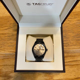 Tag Heuer Carrera Special Edition 39mm Black Dial Black Steel Strap Watch for Women - WAR1113.BA0602
