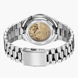 Citizen x Pantone Automatic Dreamy Pink Dial Silver Steel Strap Watch For Men - NJ0158-89X