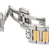 Salvatore Ferragamo Sapphire Chrono Blue Dial Two Tone Steel Strap Watch for Men - SFME00521