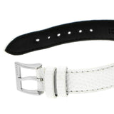 Gucci G-Timeless Mother of Pearl White Dial White Leather Strap Watch For Women - YA126597