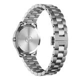 Gucci G Timeless Diamonds Mother of Pearl Pink Dial Silver Steel Strap Watch for Women - YA1265062