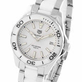 Tag Heuer Aquaracer Quartz White Dial Two Tone Steel Strap Watch Women - WAY131B.BA0914