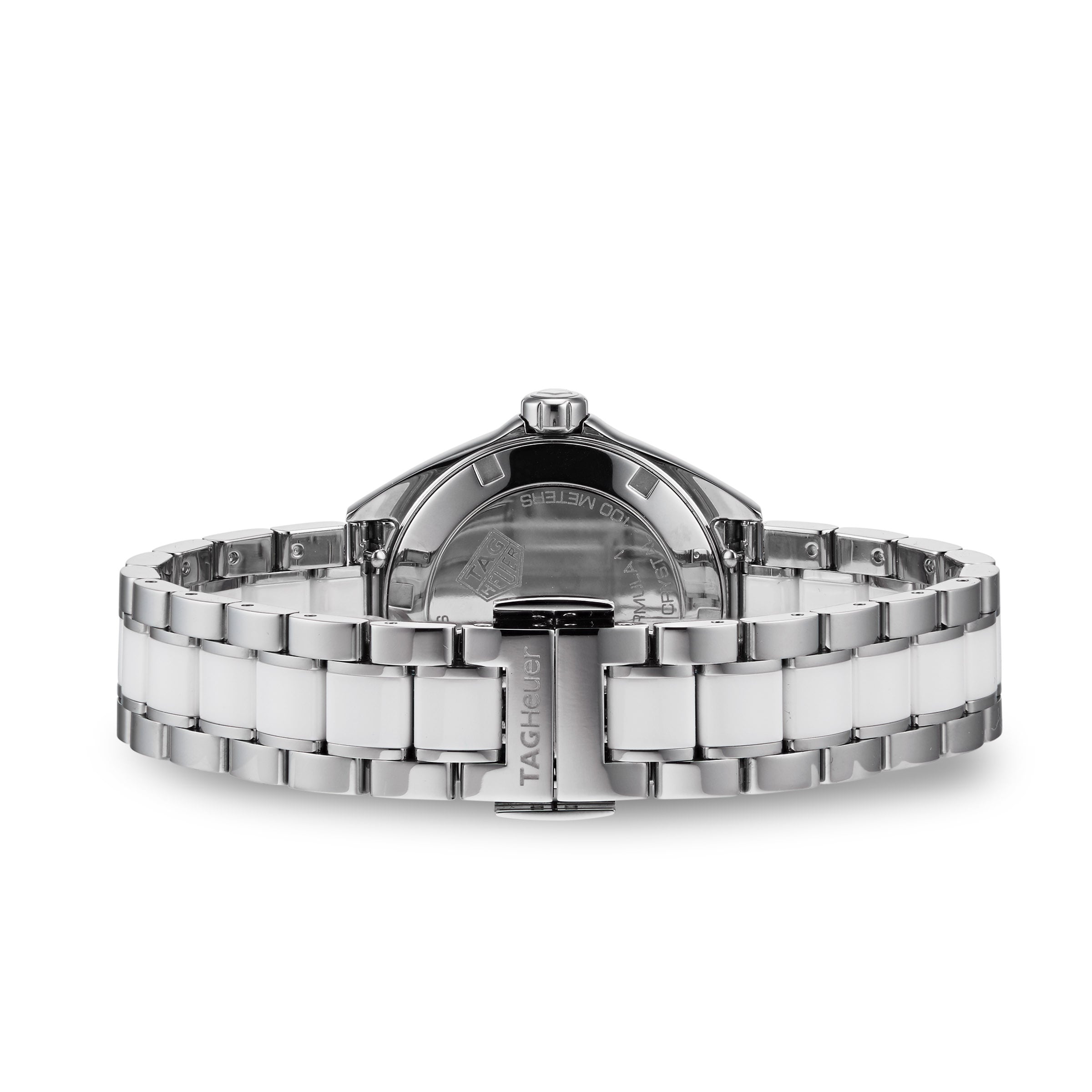 Tag Heuer Formula 1 Diamonds White Dial Two Tone Steel Strap Watch for Women - WBJ141AD.BA0974