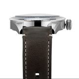 Tag Heuer Autavia Calibre 5 Automatic Blue Dial Brown Leather Strap Watch for Men - WBE5116.FC8266