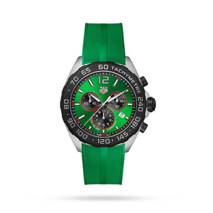 Tag Heuer Formula 1 Green Dial Watch for Men - CAZ101AP.FT8056