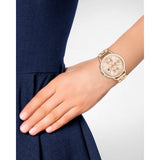 Tommy Hilfiger Carly Rose Gold Dial Rose Gold Steel Strap Watch for Women - 1781788
