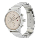 Tommy Hilfiger Blake Pink Dial Silver Steel Strap Watch for Women - 1781904