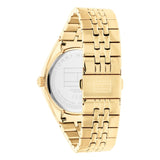 Tommy Hilfiger Monica Quartz Gold Dial Gold Steel Strap Watch For Women - 1782592