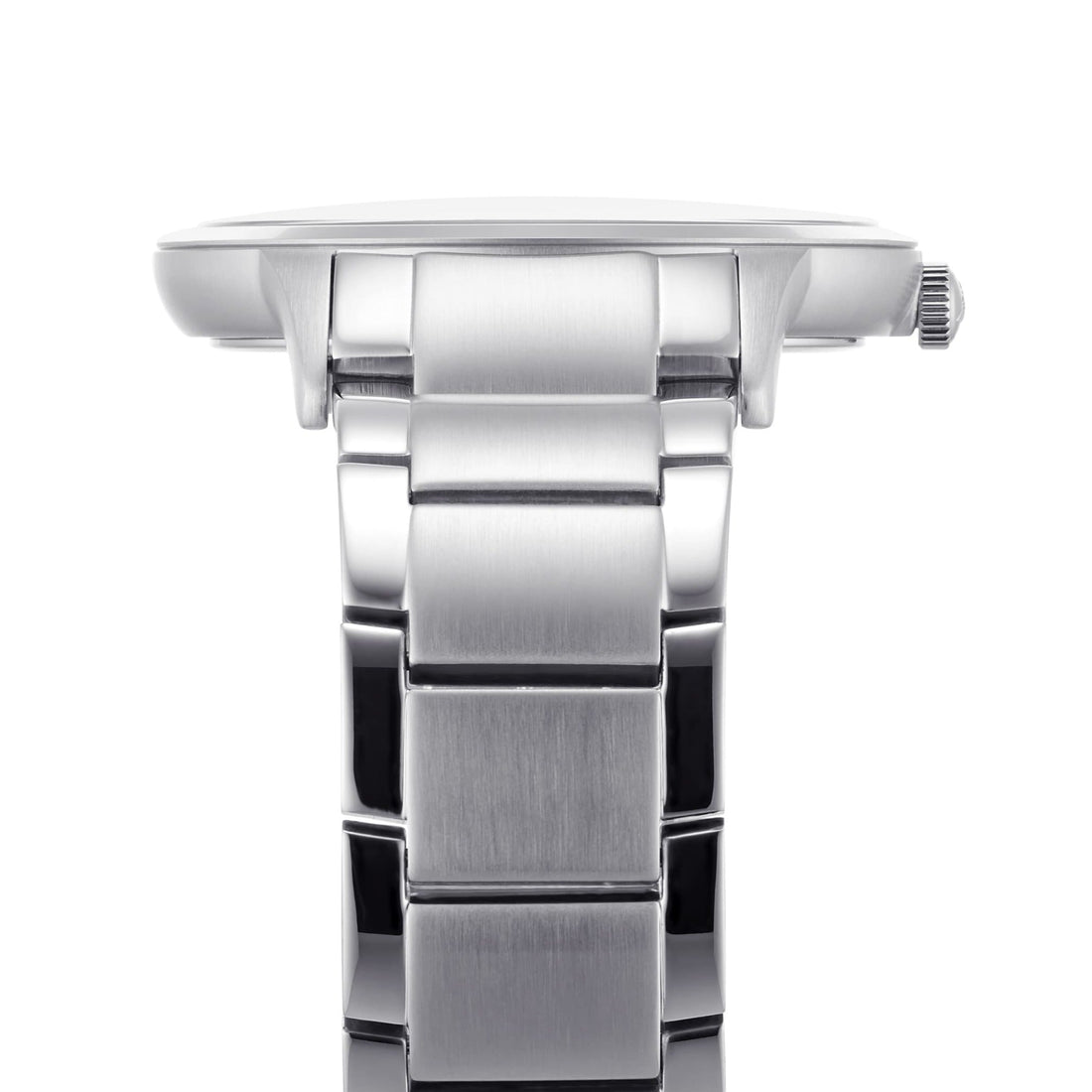 Emporio Armani Renato Quartz Silver Dial Silver Steel Strap Watch For Men - AR11189
