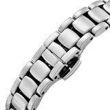 Emporio Armani Cleo Crystals Mother Of Pearl Dial Silver Steel Strap Watch For Women - AR11484