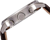 Tommy Hilfiger Aiden Quartz Black Dial Brown Leather Strap Watch for Men - 1791309