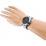 Tommy Hilfiger Kane Chronograph Grey Dial Silver Steel Strap Watch for Men - 1791397