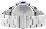 Tommy Hilfiger Blaze Chronograph Black Dial Silver Steel Strap Watch For Men - 1792029