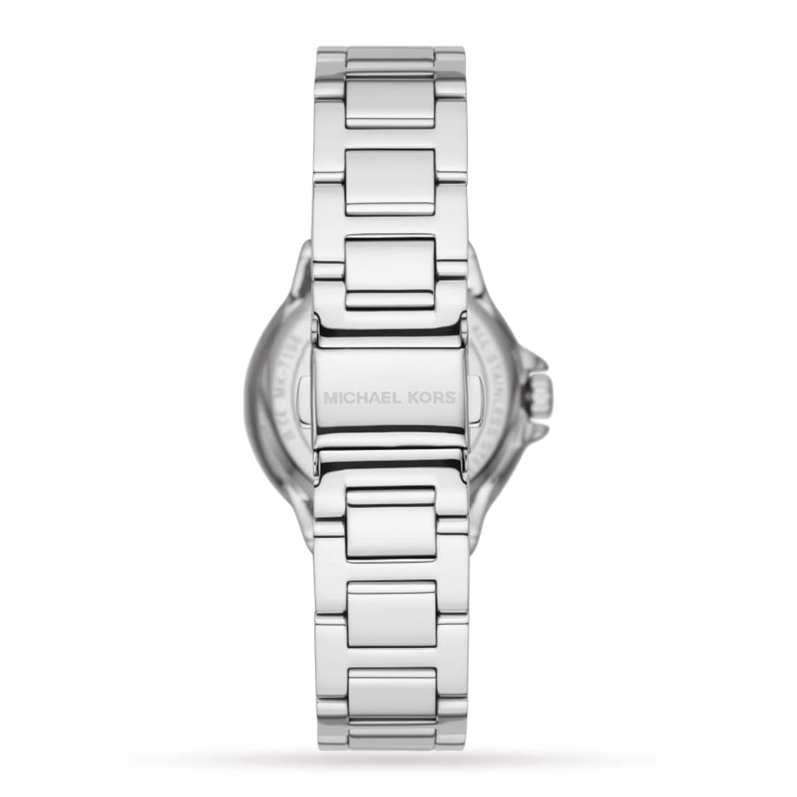Michael Kors Camille Crystals Quartz Silver Dial Silver Steel Strap Watch for Women - MK6993