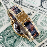 Michael Kors Blair Gold Dial Two Tone Steel Strap Watch for Women - MK6094