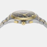 Emporio Armani Paolo Chronograph Blue Dial Two Tone Steel Strap Watch For Men - AR11579