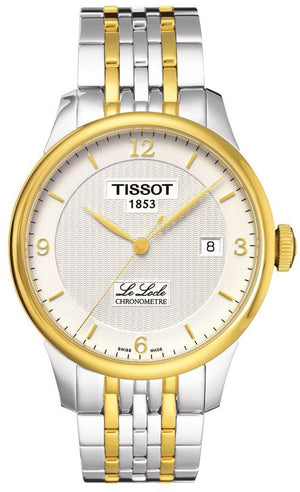 Tissot Le Locle Automatic Silver Dial Two Tone Steel Strap Watch For Men - T006.408.22.037.00
