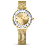 Swarovski Octea Nova Analog Gold Dial Gold Mesh Strap Watch for Women - 5649993