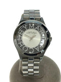 Marc Jacobs Henry White Dial Silver Steel Strap Watch for Women - MBM3291