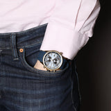 Hugo Boss Globetrotter Blue Dial Blue Silicone Strap Watch for Men - 1513822