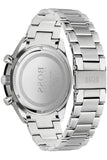 Hugo Boss Santiago Black Dial Silver Steel Strap Watch for Men - 1513862