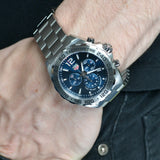 Tag Heuer Formula 1 Chronograph Blue Dial Silver Steel Strap Watch for Men - CAZ101K.BA0842