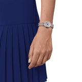 Tissot Bellissima Automatic Silver Dial Two Tone Steel Strap Watch For Women - T126.207.22.013.00