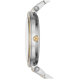 Michael Kors Darci Quartz Blue Dial Two Tone Steel Strap Watch For Women - MK3401