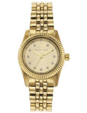 Michael Kors Lexington Analog Gold Dial Gold Steel Strap Watch for Women - MK4741