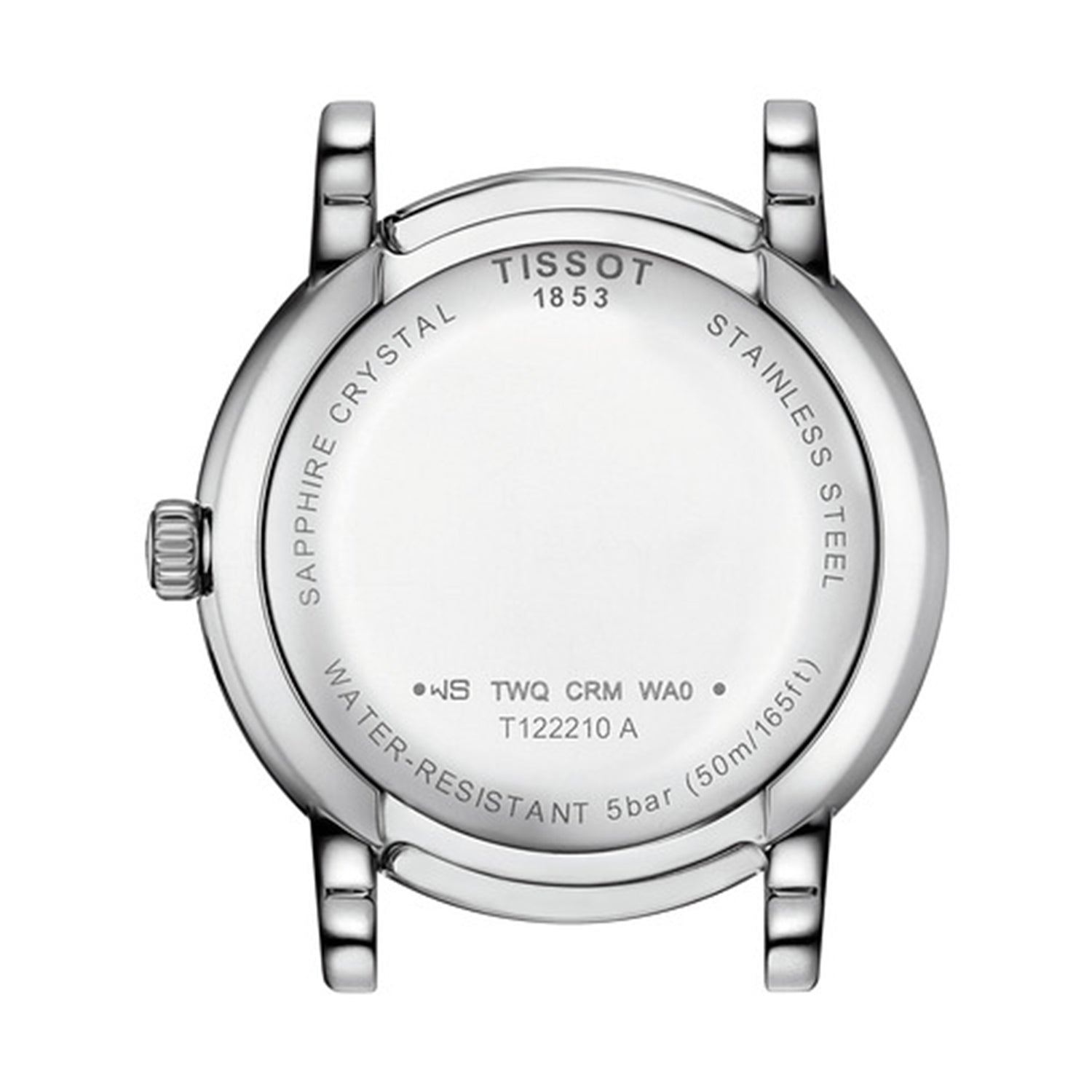 Tissot Carson Premium Lady Mother of Pearl Pink Dial Silver Steel Strap Watch For Women - T122.210.11.159.00