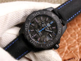 Tag Heuer Aquaracer Calibre 5 Black Nylon Strap Carbon Dial Watch for Men -  WBD218C.FC6447