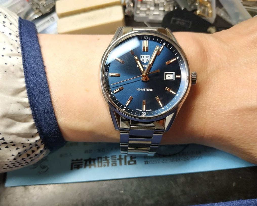 Tag Heuer Carrera Blue Dial Watch for Women - WAR1112.BA0601