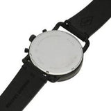 Fossil Commuter Black Dial Black Leather Strap Watch for for Men - FS5504