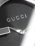 Gucci G Interlocking Black Dial Silver Steel Strap Watch For Women - YA133307