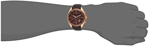Hugo Boss Driver Chronograph Brown Dial Brown Leather Strap Watch For Men - HB1513093