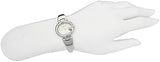 Gucci Guccissima Quartz Silver Dial Silver Steel Strap Watch For Women - YA134511
