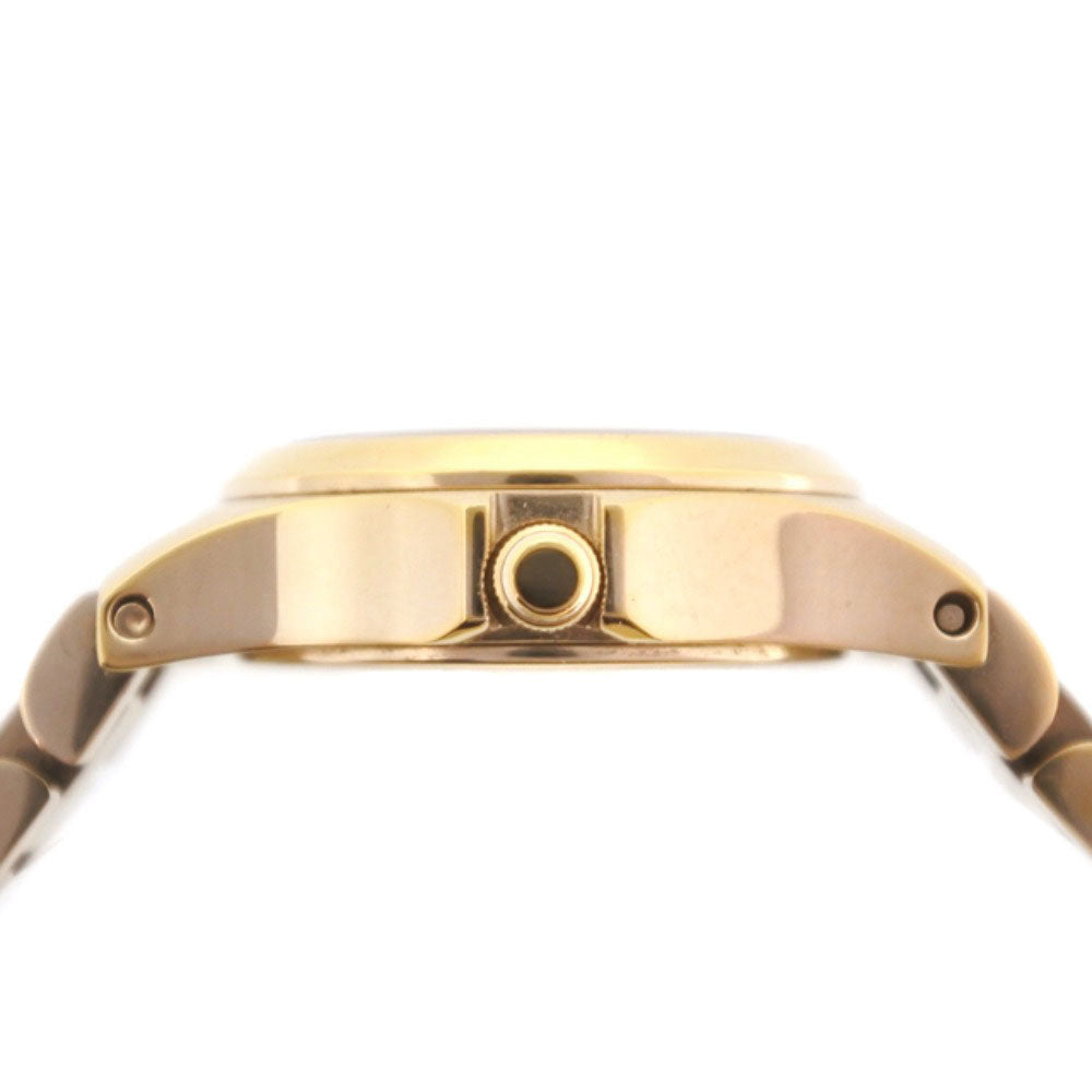 Marc Jacobs Henry Dinky Gold Dial Gold Steel Strap Watch for Women - MBM3199