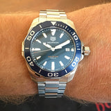 Tag Heuer Aquaracer Blue Dial Watch for Men - WAY111C.BA0928