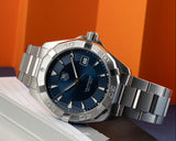 Tag Heuer Aquaracer Blue Dial Watch for Men - WAY1112.BA0928