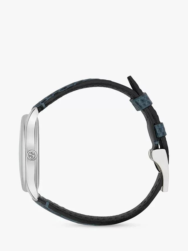 Gucci G-Timeless Signature Mother of Pearl Star Dial Blue Watch For Women - YA126588