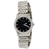 Gucci G Timeless Black Mother of Pearl Diamonds 38mm Watch For Women - YA126509
