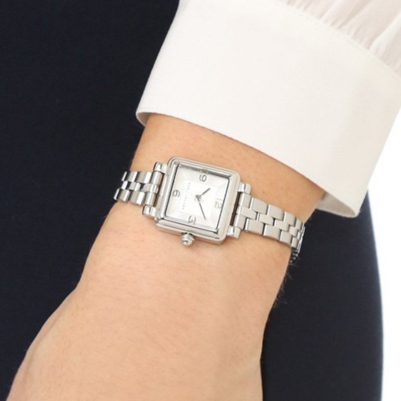 Marc Jacobs Vic Silver Dial Silver Steel Strap Watch for Women - MJ3529