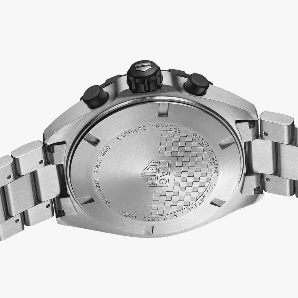 Tag Heuer Formula 1 Chronograph Green Dial Silver Steel Strap Watch for Men - CAZ101AP.BA0842