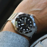 Tag Heuer Aquaracer Professional 300 Automatic Black Dial Silver Steel Strap Watch for Men - WBP201A.BA0632