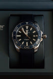 Tag Heuer Aquaracer Blue Dial Blue Rubber Strap Watch for Men - WAY111C.FT6155